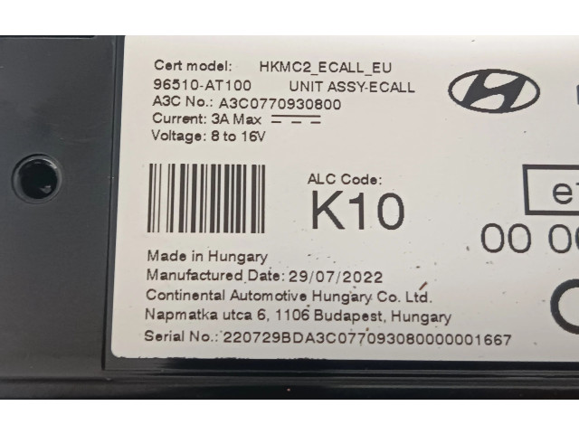 Блок управления 96510AT100   KIA Niro