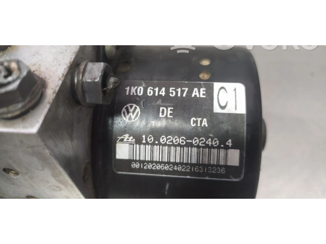 Блок АБС 1K0614517AE, 1K0614517AE   Audi  A3 S3 A3 Sportback 8P  2005 - 2013 года