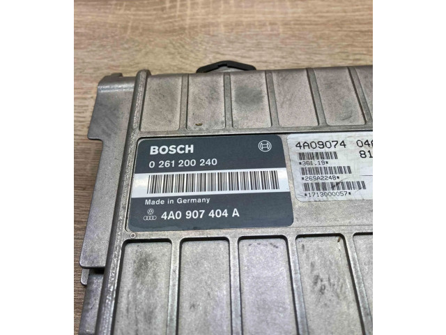 Řídící jednotka 4A0907404A, 0261200240   Audi A6 S6 C4 4A 1994