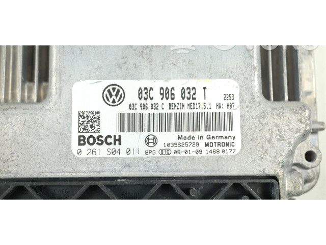 Блок управления двигателем Блок управления 03C906032T, 0261S04011   Volkswagen Tiguan