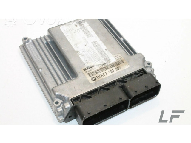 Блок управления двигателя 0281011122, 7793863   BMW 3 E46