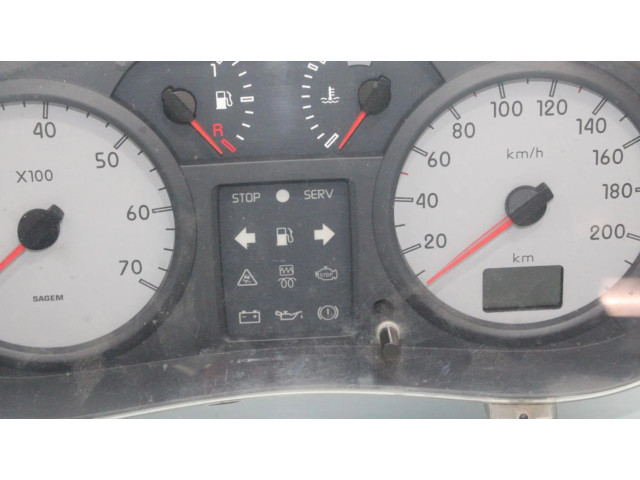 Přístrojová deska  Renault Kangoo I  P8200176652  