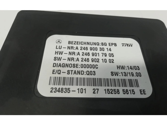 Řídící jednotka A2469003014, A2469003014   Mercedes-Benz CLA C117 X117 W117 2016