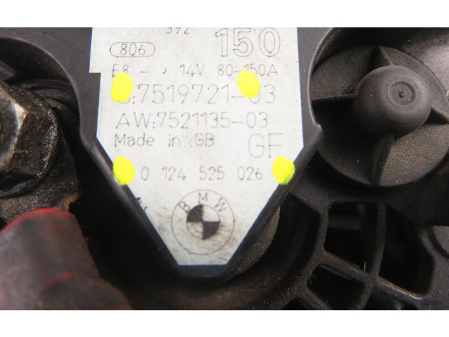 Панель приборов 0124525026, 7519721   BMW 5 E60 E61       