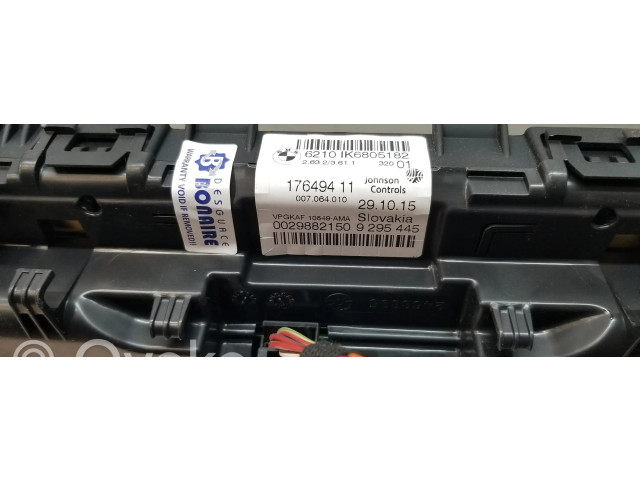 Přístrojová deska  BMW X1 E84 2015 6210IK6805182, 17649411  