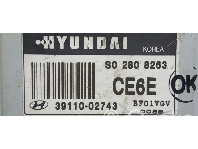 Řídící jednotka 3911002743   Hyundai Atos Prime 
