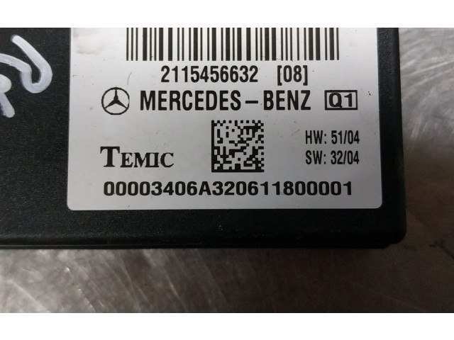 Блок управления 2115456632   Mercedes-Benz E W211