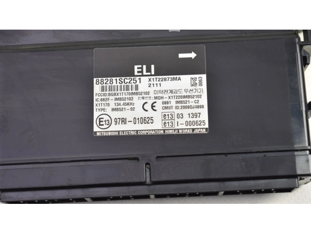 Řídící jednotka 88281SC251, 88281SC251   Subaru Forester SH 2012