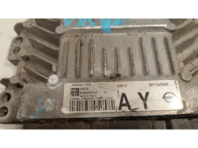 Блок управления двигателя 23710JD54D, S180033104   Nissan Qashqai+2