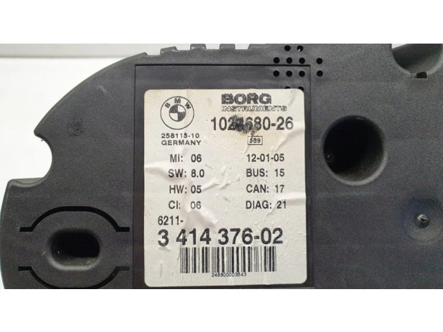 Панель приборов 3414376, nr9113   BMW X3 E83       