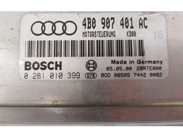 Řídící jednotka 4B0907401AC, 0281010399   Audi A6 C7 