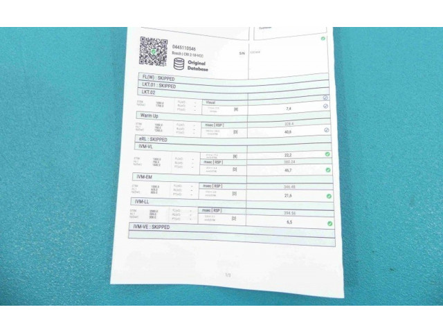 Форсунка 0445110546, IMPRK1257454    Nissan X-Trail T32   