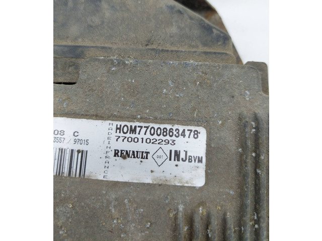 Řídící jednotka 7700863478, 7700102293   Renault Laguna I 1998