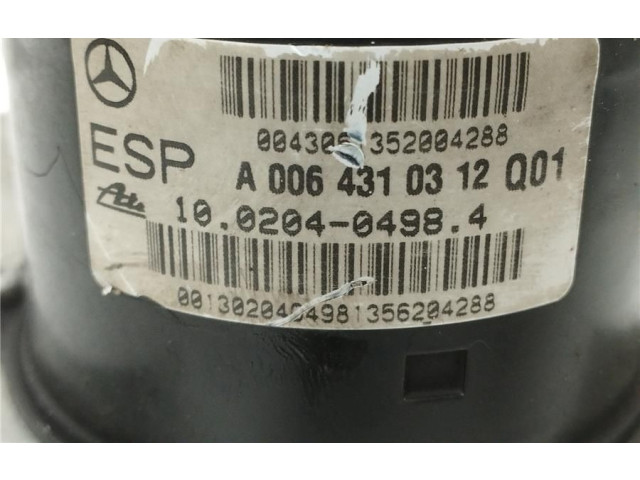 Jednotka ABS A0064310312, 0140001   Mercedes-Benz SLK AMG R171 2006