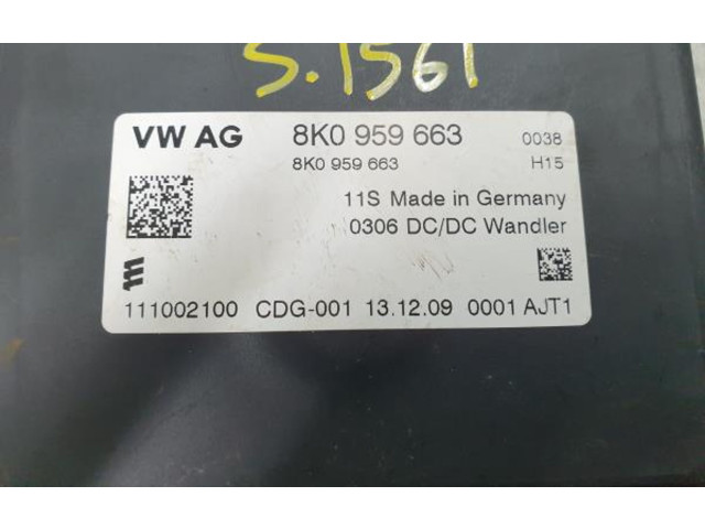 Блок комфорта 8K0959663, 11002100   Audi RS3 8PA   