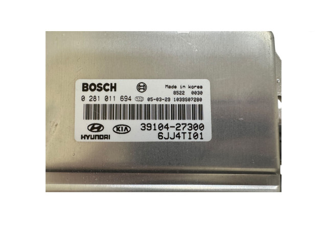 Řídící jednotka 0281011694, 3910427300   Hyundai Tucson JM 2005