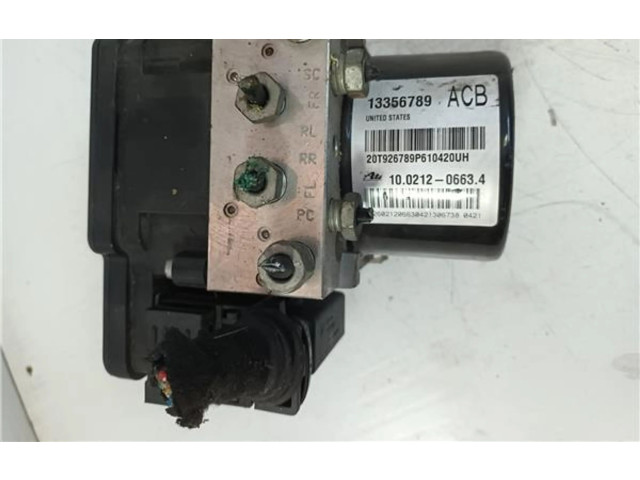 Jednotka ABS 10096145223, 13356789   Opel Astra  2009