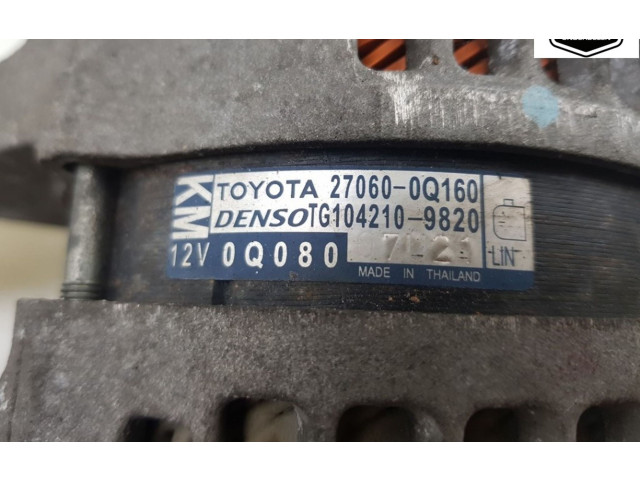 Генератор 270600Q160, 270600Q160   Peugeot 108      
