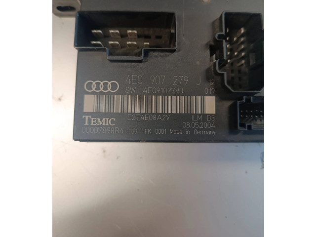 Комфортный модуль 4E0907279J, 00007898B4    Audi A8 S8 D3 4E 2002 - 2009 года