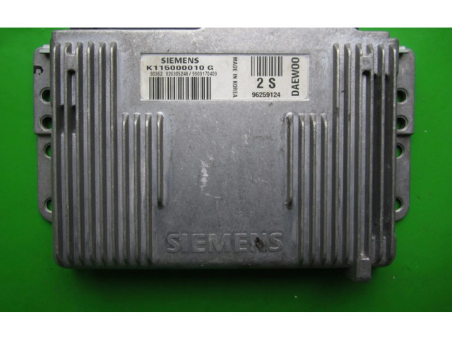 Řídící jednotka K115000010G, 96259124   Daewoo Matiz 2000