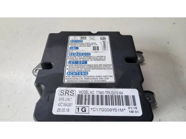Блок подушек безопасности 77960TFKE210M4   Honda Civic X