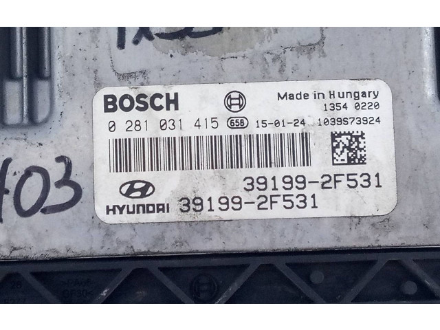 Řídící jednotka 391992F531, 0281031415   Hyundai ix35 2015