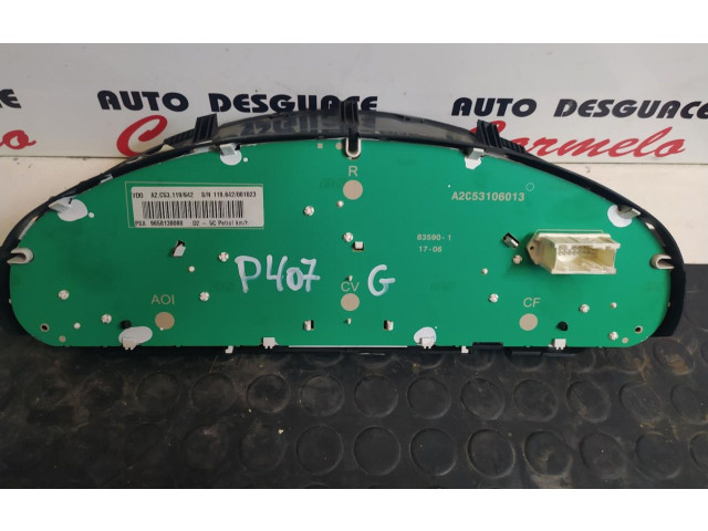 Přístrojová deska  Peugeot 207 CC  9658138080  