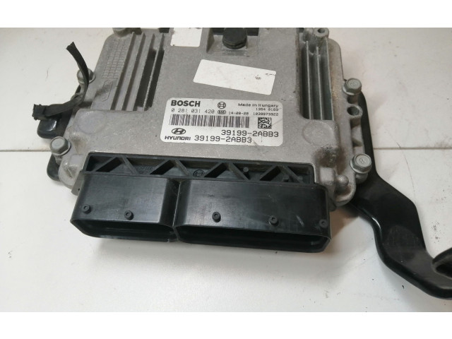 Řídící jednotka 391992ABB3, 0281031420   Hyundai ix35 2012