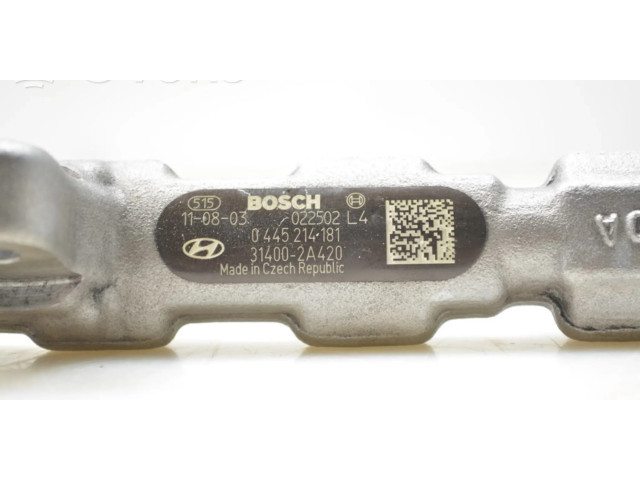 Vstřikovací lišta 314002A420   Hyundai ix35  pro naftový motor 1.7 D4FD 