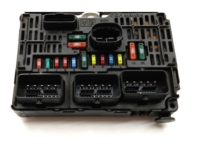Pojistková skříňka Řídící jednotka BSM 9656086080, S118983001J   Peugeot 407 2006
