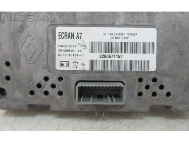 Дисплей    8200307275, 8200307275   Renault Espace IV