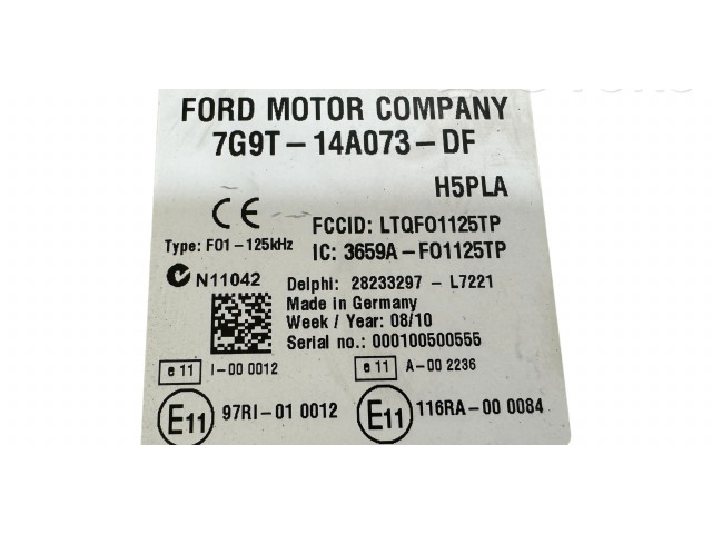 Блок предохранителей 7G9T14A073DF, 28233297   Ford Mondeo MK IV    