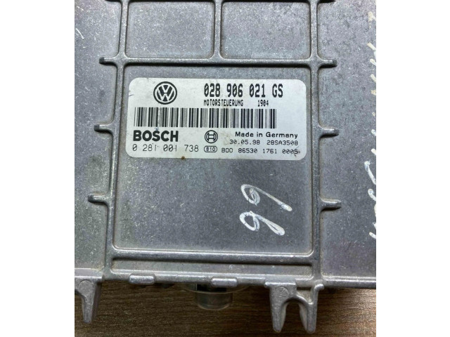 Řídící jednotka 028906021GS, 0281001738   Seat Alhambra (Mk1) 1996