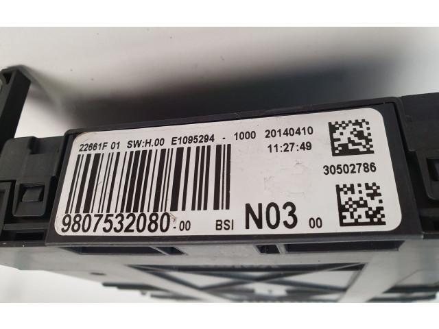 Vstřikovací lišta 9807532080   Peugeot 2008 I    DV6DTED (9HP) 