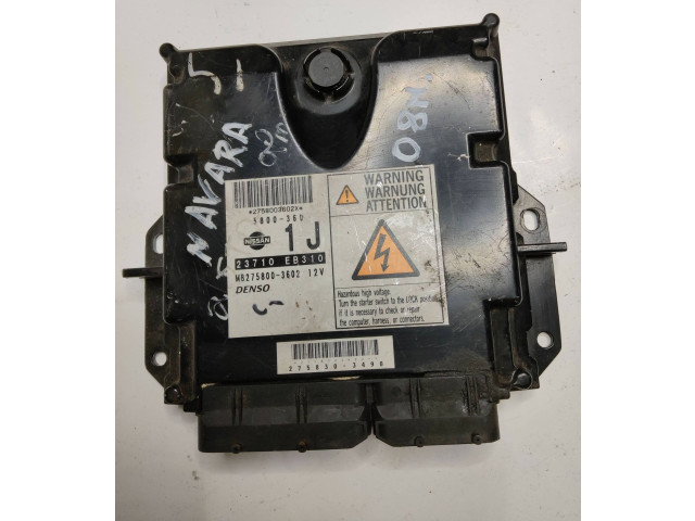 Řídící jednotka 23710EB310, 5800360   Nissan Navara D40 2008