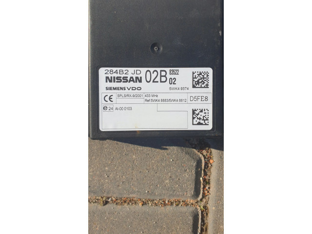 Блок комфорта 284B2JD02B   Nissan Qashqai   