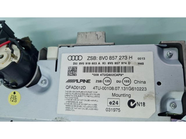 Дисплей    8V0857273H   Audi A3 S3 8V