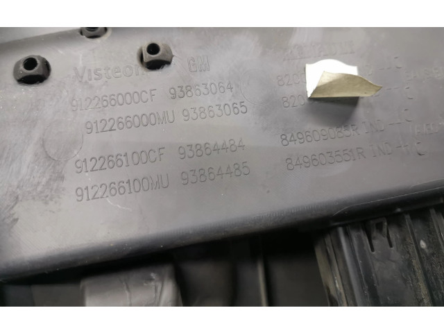 Блок управления климат-контролем 93863064, 93863065   Renault Trafic II (X83)