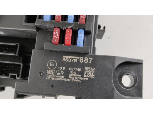   Pojistková skříňka 8637B687, 10R057749   Mitsubishi Outlander 2019