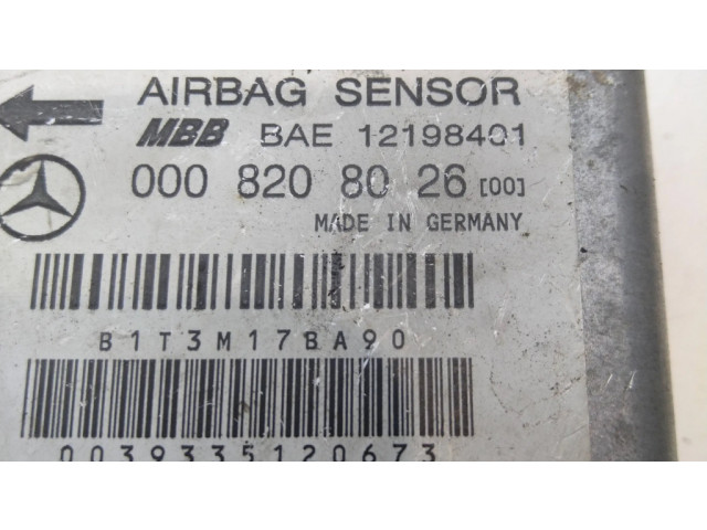 Блок подушек безопасности 12198401, 0039335120673   Mercedes-Benz C W202