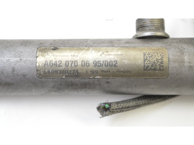 Vstřikovací lišta A6420700695   Mercedes-Benz ML W164    OM 642.940 