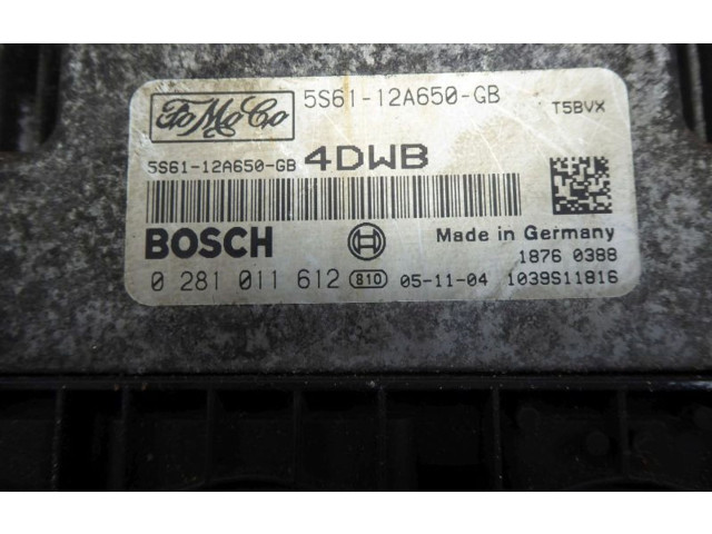 Блок управления двигателя 0281011512, 0281011512   Ford Fusion