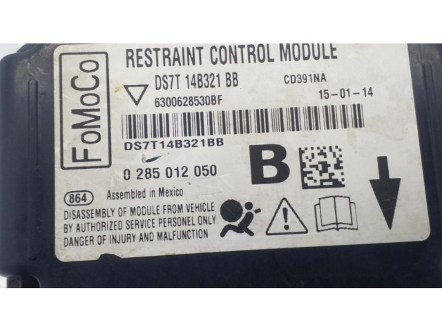 Блок подушек безопасности DS7T14B321BB, 0285012050   Ford Fusion II