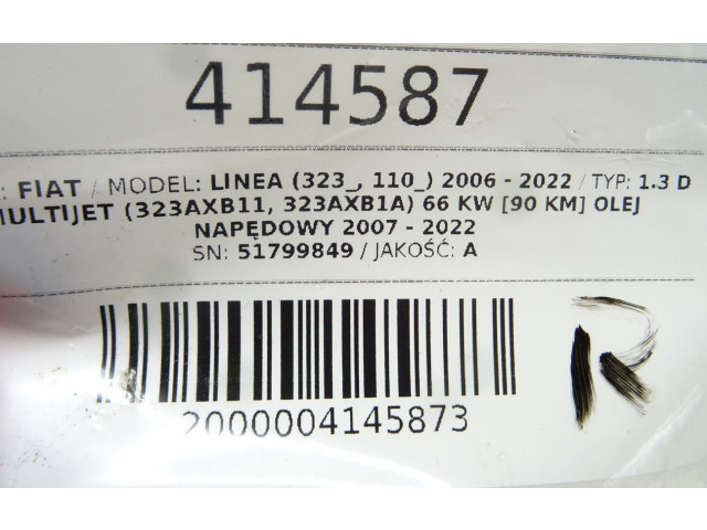   Pojistková skříňka 51799849   Fiat Linea 2007