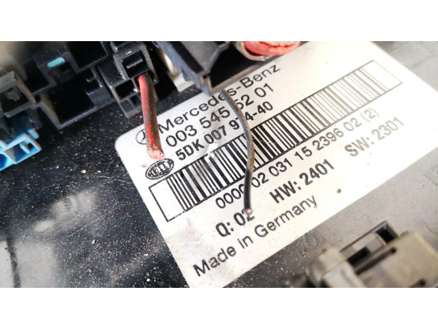 Блок комфорта 0035455201, 5dk007974-40   Mercedes-Benz C W203   