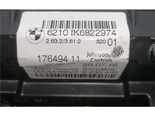 Přístrojová deska  BMW 2 F46 2017 17649411, 0090059  