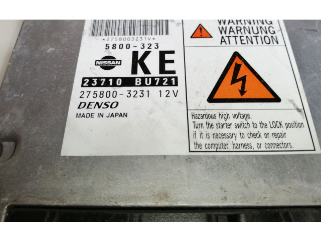 Блок управления двигателя 23710BU721, 2758003231   Nissan Almera Tino
