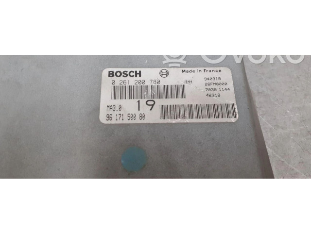Řídící jednotka 9617150080   Peugeot 106 