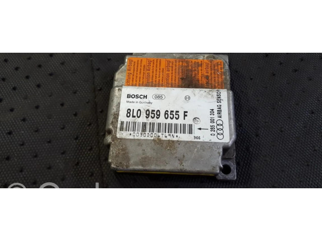 Блок подушек безопасности 8L0959655F, 0285001304   Audi A3 S3 8L