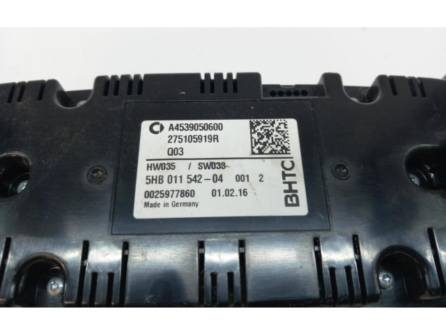 Блок управления климат-контролем A4539050600   Smart ForFour I